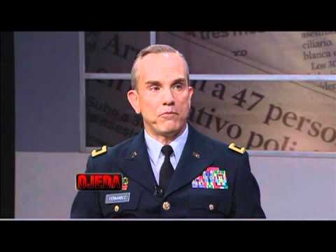 Brig. Gen. Fernando Fernandez en entrevista con Luis Francisco Ojeda