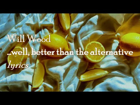Will Wood - ...well, better than the alternative (lyrics)