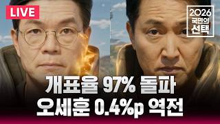 [????속보] "투표함 절대 못 나가!" "부정선거!" 잠실 투표소 투표함 반출 반발 '아수라장' / 선관위 "개표 중단 불가" / 이시각 서울시장 개표 상황은 / 선거방송은 SBS