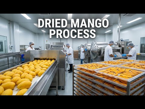 Inside a Dried Mango Factory – Full Process of Preserving Exotic Mangoes for Global Export