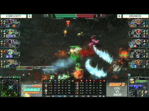 DreamHoN Summer Championships Group B - coL vs SNDR game 1