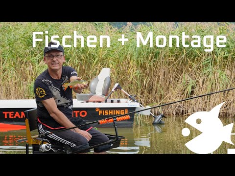 Feeder angeln mit der Schlitten Montage und Carp Secret Angelfutter - Fishingprofi