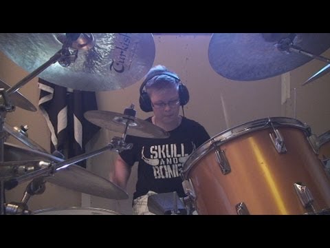 Hellcity Punks - If I Let It Go (drum cover)