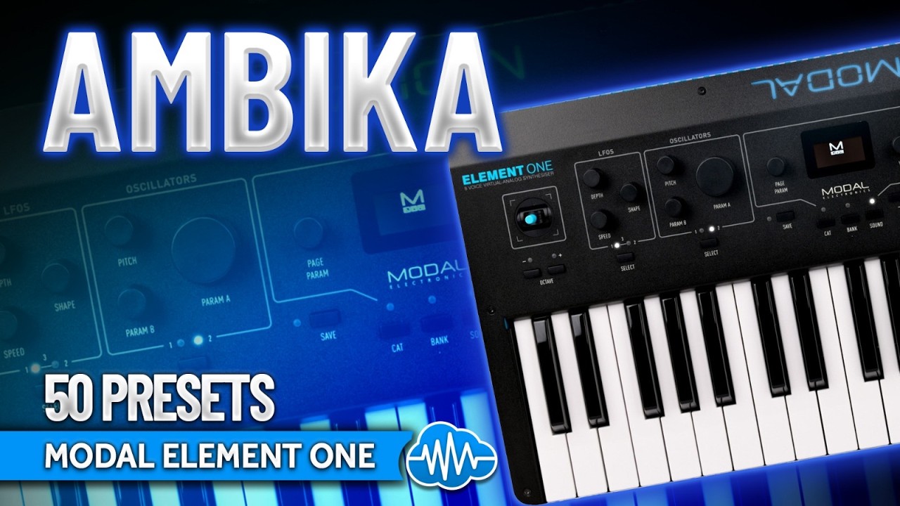 LFO014 - Ambika - Modal Element One  ( 50 presets ) - Video Preview 1