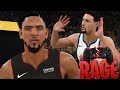 NBA 2K18 MyCAREER FOULED OUT IN 1 QUARTER BROKE 2 CONTROLLERS THIS GAME RAGE