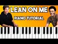 Lean On Me Bill Withers Easy Piano Tutorial