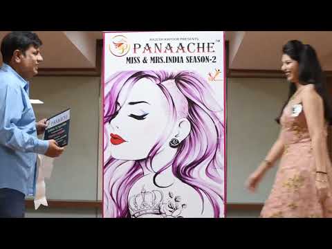 Panaache Season-2 Finalists - Sash & Felicitation Ceremony