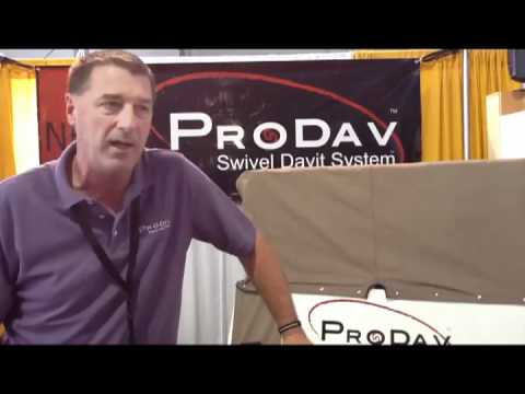 Miami Boat Show 2012 - Prodav Swivel Davit System