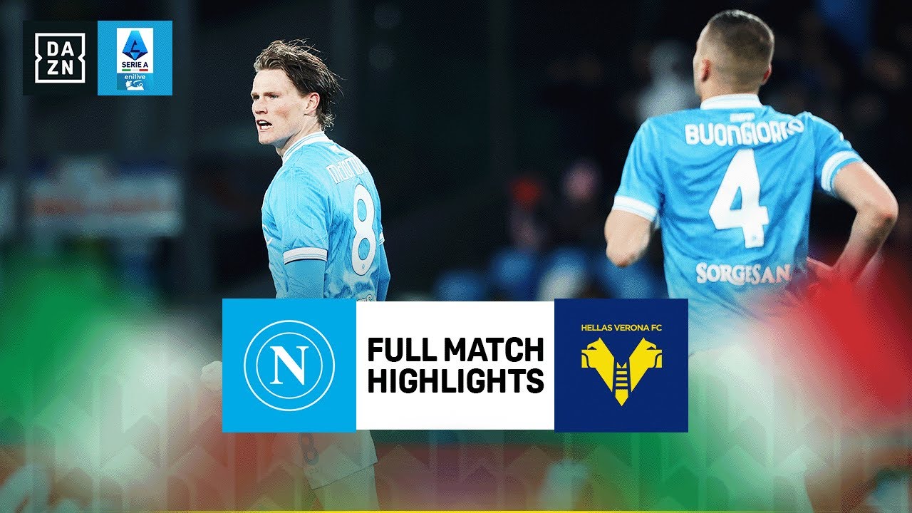 Napoli vs Hellas Verona | Lega Serie A Highlights | Matchweek 19 | 2025-2026