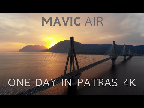 ONE DAY IN PATRAS HELLAS-GREECE FROM ABOVE - MAVIC AIR DRONE