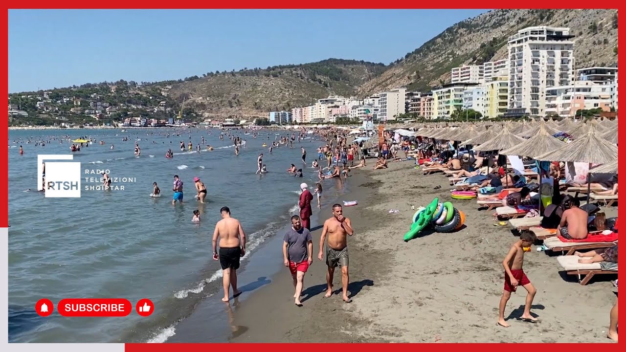 Plazh edhe në shtator, shqiptarët e Kosovës popullojnë bregdetin e Lezhës