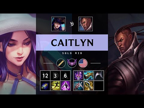 Caitlyn Mid vs Lucian - NA Master Patch 25.07