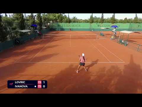 SLO Pia Lovric vs BUL Iva Ivanova JE R1 W50 Heraklion Nov 2025 Greece