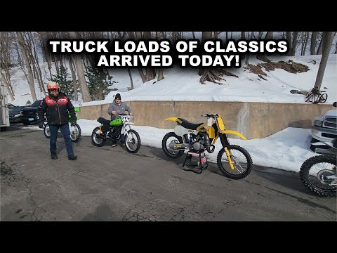 TRUCK LOAD OF CLASSIC 2 STROKES ARRIVED TODAY!