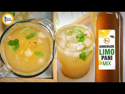 Homemade Instant Limo Pani Mix 👉 Make & Store Recipe by Food Fusion