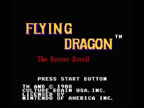 Flying Dragon : The Secret Scroll NES