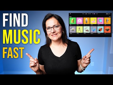 How to FIND MUSIC FOR YOUR VIDEOS FAST with Epidemic Sound