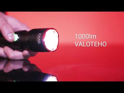 Kaari Loiste – huipputehokas led-taskulamppu vaativaan käyttöön