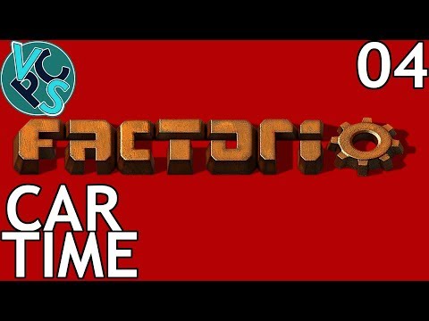 Factorio A16 EP04- Car Time – Alpha Sixteen! More Biters! Less Resources! Main Bus!