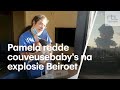 Pamela redde couveusebaby's na mega-explosie Beiroet: 'Het was mijn eerste gedachte'