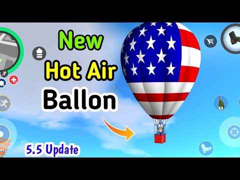 New Hot Air Balloon in Rope Hero Vice Town | Rope Hero | Rope Hero Vice Town | Rope Hero game Update