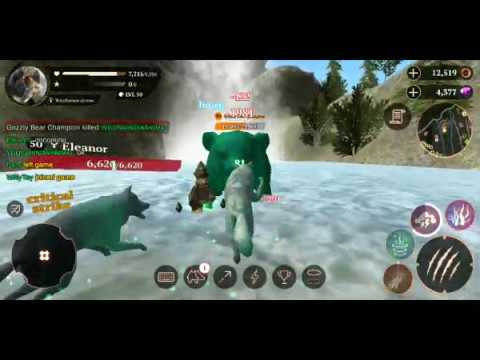 The Wolf game - Grizzly Bear Champion 💎 + completing a quest (Green Hills)