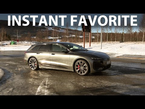 Audi S6 Avant e-tron Range test