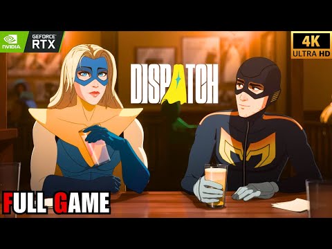 DISPATCH Full Game Story Gameplay Walkthrough 100% [4K 60FPS] - No Commentary (Blonde Blazer Route)