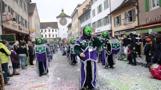preview picture of video 'Fasnacht Laufen 2014, Umzug Dienstag: Lumpesammler'