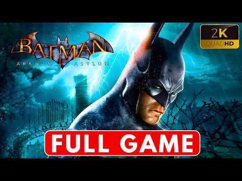 Batman: Arkham Asylum - Gameplay Walkthrough - FULL GAME - (No Commentary) - All Riddler's Trophies
