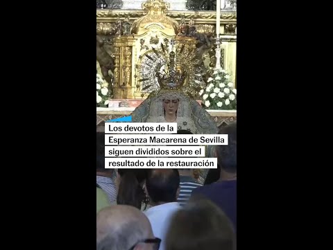 La restauración de la Macarena termina con dimisiones: la Hermandad pide perdón por el \