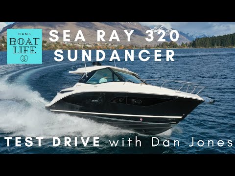 2022 Sea Ray 320 Sundancer - TEST DRIVE with Dan Jones