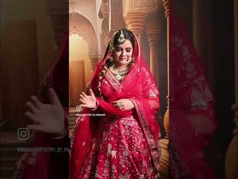 Pankkhuri Dressed in red, adorned in love â¤ï¸