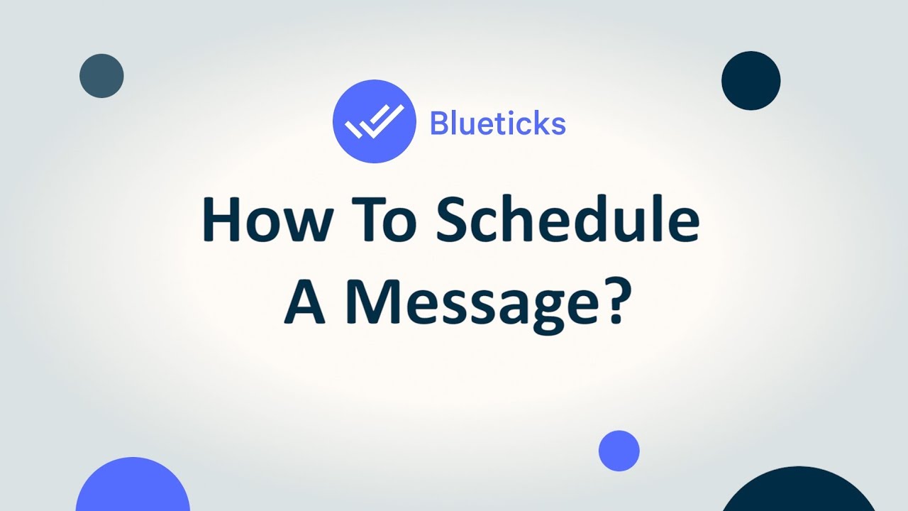 mit Blueticks-Erweiterung WhatsApp-Nachricht auf Web planen