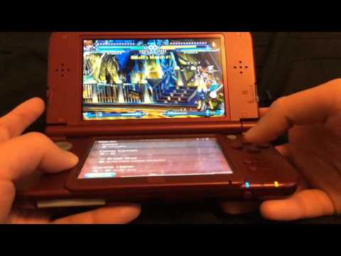 BlazBlue: Continuum Shift II - Makoto Challenge #10 combo (3DS)