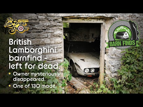 Barn find Lamborghini survivor - abandoned 30 years ago