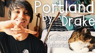 Portland Drake Guitar Tutorial // Portland (feat. Quavo & Travis Scott) by Drake Guitar Lesson!