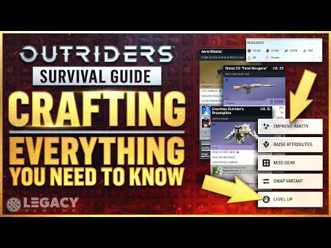 Outriders Ultimate Crafting Guide - FULL RELEASE | Everything A Beginner Needs To Know | Full Guide