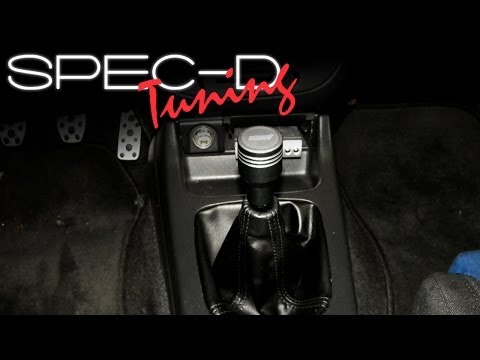 SPECDTUNING INSTALLATION VIDEO: 2002-2005 IMPREZA WRX SHORT SHIFTER
