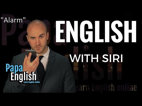 Can Siri teach you English?!