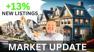 MORE HOUSES FOR SALE! Massachusetts Real Estate Market Update