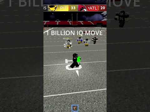 CRAZY 1 BILLION IQ MOVE IN FOOTBALL FUSION 2 #footballfusion2 #roblox
