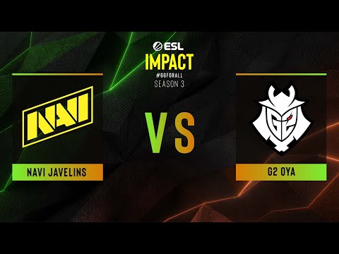 NAVI Javelins vs. G2 OYA - Map 2 [Nuke] - ESL Impact League S3 Europe - Group B
