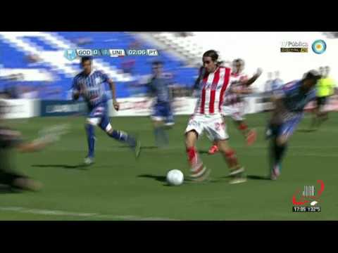GOL DE FRANZOIA - GODOY CRUZ 2 UNION 1 - FECHA 1 (16 02 2013)