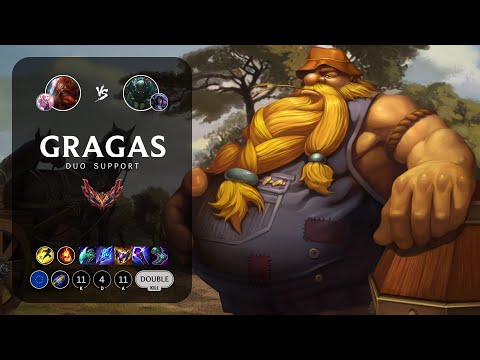 Gragas Support vs Pyke - EUW Grandmaster Patch 13.1