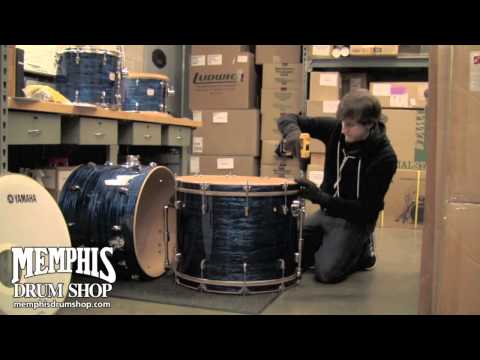 Steve Jordan's Drum Set arrives at Memphis Drum Shop