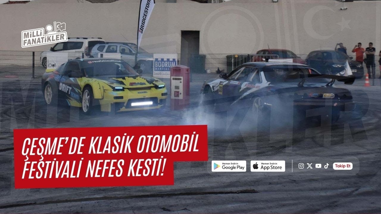 Çeşme 8 Olden Fest Nostalji ve Adrenalinle Geçti