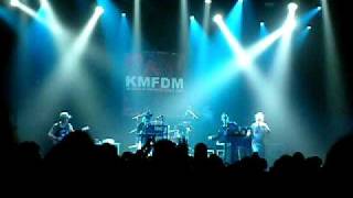 KMFDM - gODLIKE (live @ Club Noka)