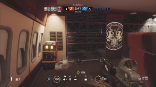 [R6S][A-TEAM] 弱者達が始めるレインボーシックスシージ　part1 [クソAIM]