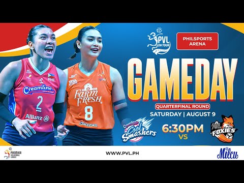 CREAMLINE  vs. FARM FRESH - Full Match | PVL on Tour 2025